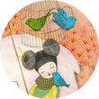 Djeco Dekoratif Puzzle 36 Parça/Japon Prenses
