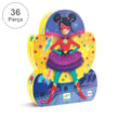 Djeco Dekoratif Puzzle 36 Parça/Süper Star
