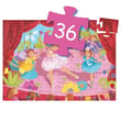 Djeco Dekoratif Puzzle 36 Parça/The Ballerina With The Flower