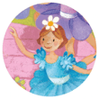 Djeco Dekoratif Puzzle 36 Parça/The Ballerina With The Flower