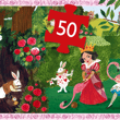 Djeco Dekoratif Puzzle 50 Parça/Alice Harikalar Diyarında