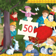 Djeco Dekoratif Puzzle 50 Parça/Snow White