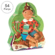 Djeco Dekoratif Puzzle 54 Parça/Pinoccio