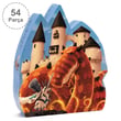 Djeco Dekoratif Puzzle 54 Parça/The Dragon's Castle