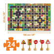 Djeco Dev Puzzle 24 Parça/ The City