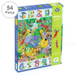 Djeco Dev Puzzle 54 Parça - Jungle