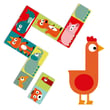 Djeco Domino Animo-Puzzle