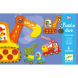 Djeco İkili Puzzle/ Vehicles