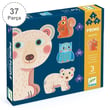 Djeco İlerleyen Puzzle - In The Forest - 9, 12, 16 Pcs