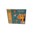 Djeco İlerleyen Puzzle - In The Jungle - 3,4,6,9 Pcs