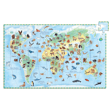 Djeco Klasik Puzzle 100 Parça/ World'S Animals