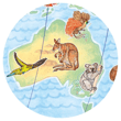 Djeco Klasik Puzzle 100 Parça/ World'S Animals