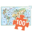 Djeco Klasik Puzzle 100 Parça/ World'S Animals
