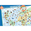 Djeco Klasik Puzzle 100 Parça/ World'S Animals
