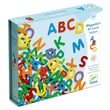 Djeco Mıknatıslı Oyunlar - 83 Small Magnetic Letters