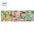 Djeco Puzzle / Zebrissimo - 200 Pcs