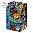 Djeco Wizzy Puzzle 50 Parça - The Tiger's Leap