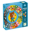 Djeco Yuvarlak Puzzle 24 Parça - Bir Gün