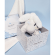 Doudou Beyaz Ponpon Tavşan 25 cm