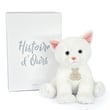 Doudou Beyaz Yavru Kedi 18 cm