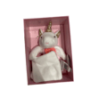 Doudou Hediye Kutulu Çıngıraklı Pembe Unicorn 17 cm