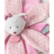 Doudou Hediye Kutulu Pembe Kedi Uyku Arkadaşı 26 cm