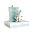 Doudou Kitap Kılıfı ve Mini Tavşan - Mavi