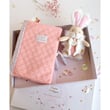 Doudou Kitap Kılıfı ve Mini Tavşan - Pembe