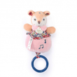 Doudou Müzikli Pembe Geyik Yavrusu 20 cm