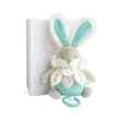 Doudou Müzikli Yeşil Tavşan 20 cm
