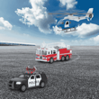 Driven 3'lü Set - Helikopter, Polis Arabası, İtfaiye Arabası