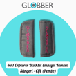 Globber 4in1 Explorer Bisiklet Emniyet Kemeri Süngeri (ÇİFT-Pembei)