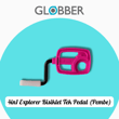 Globber 4in1 Explorer Bisiklet Pedal (TEK-Pembe)