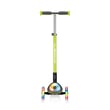 Globber Elite Deluxe Flash Full Işıklı Scooter - Yeşil