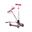 Globber Elite Deluxe Flash Full Işıklı Scooter - Pembe