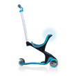 Globber Evo Comfort Play Işıklı Scooter- Mavi