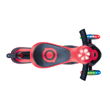 Globber Evo Comfort Play Işıklı Scooter- Kırmızı