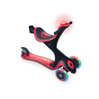 Globber Evo Comfort Play Işıklı Scooter- Kırmızı