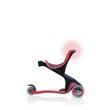Globber Evo Comfort Play Işıklı Scooter- Kırmızı