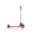 Globber Evo Comfort Play Işıklı Scooter- Kırmızı