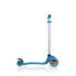 Globber Evo Comfort Play Işıklı Scooter- Mavi