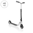 Globber Flow 125 Katlanabilir Scooter - Beyaz / Siyah