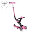 Globber Go Up Deluxe Scooter - Pembe