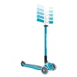 Globber Master Işıklı Katlanabilir Scooter - Okyanus Mavisi