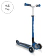 Globber Master Işıklı Katlanabilir Scooter - Lacivert