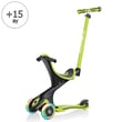 Globber Scooter/Evo Go Up Comfort Işıklı/Yeşil