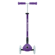 GlobberGlobber Elite Deluxe Işıklı Scooter - Koyu Mor