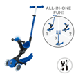 GlobberGlobber Go Up Deluxe Işıklı Scooter - Lacivert