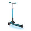 GlobberGlobber Ultimum Işıklı Scooter - Deniz Mavisi