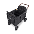 GlobberWonderfold W4 Luxe Pro Dörtlü Bebek Arabası Vagonu - Siyah
